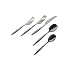 Graphite 20-Pc. Self-Sharpening Cutlery Set