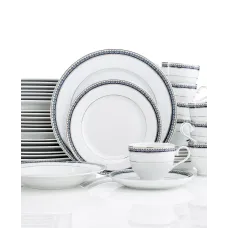 Platinum Crown Cobalt 40 Pc. Dinnerware Set