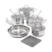 Stainless Steel 11-Pc. Cookware Set